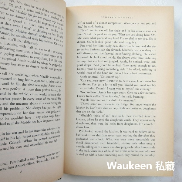 孤注一擲 Desperate Measures 芬恩米契爾 Fern Michaels 傾似彩雲作者 言情小說 羅曼史-細節圖6