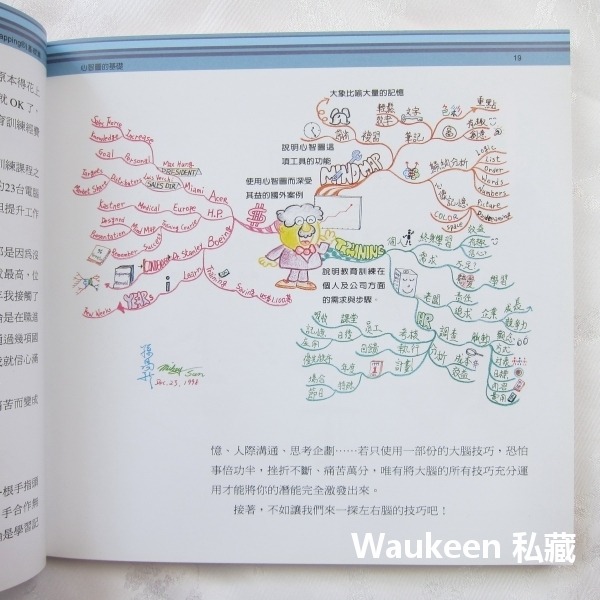 心智圖法基礎篇 Mind Mapping 多元知識管理系統 1 孫易新 耶魯出版社 金頭腦 思考 記憶 心理學 職場工作-細節圖8