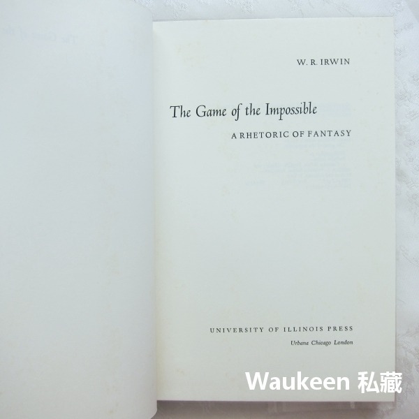 不可能的遊戲奇幻文學評論 The Game Of The Impossible Rhetoric of Fantasy-細節圖2