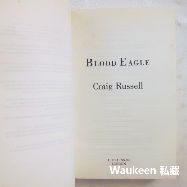 血雕 Blood Eagle 克雷格羅素 Craig Russell 詹菲保首部曲 德國漢堡犯罪驚悚懸疑小說-細節圖2