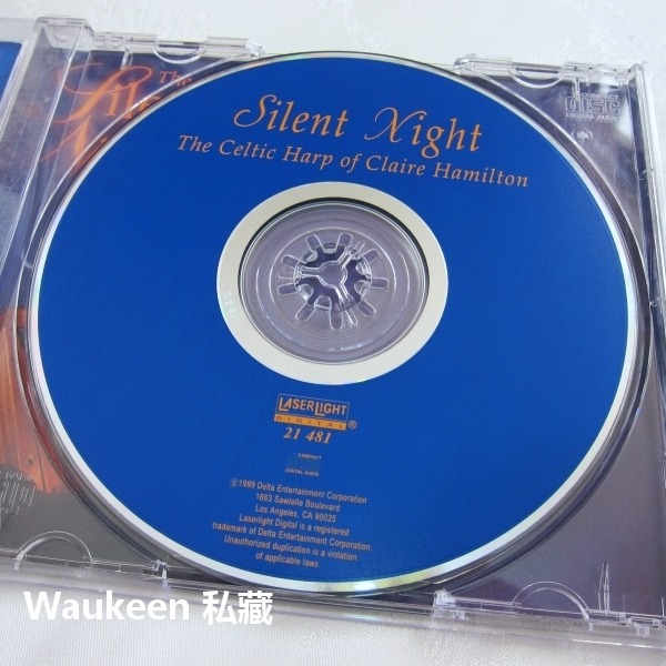 平安夜 居爾特豎琴聖誕之音 Silent Night The Celtic Harp Of Claire Hamilto-細節圖3