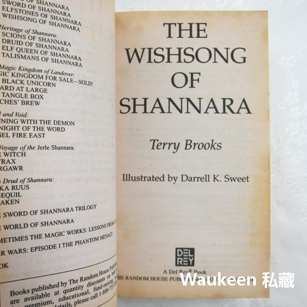 沙拉那之劍 希望之歌 The Wishsong of Shannara  泰瑞布魯克斯 Terry Brooks 奇幻小-細節圖4