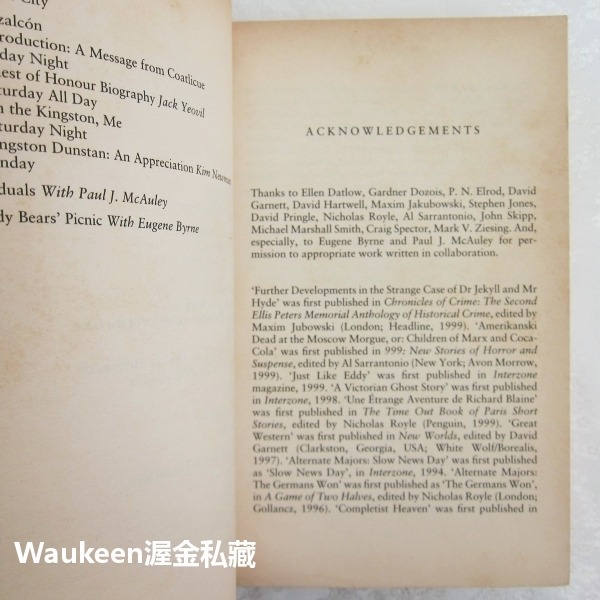 難忘的故事 Unforgivable Stories 金紐曼 Kim Newman 德古拉三部曲作者 神怪誌異 驚悚懸疑-細節圖6