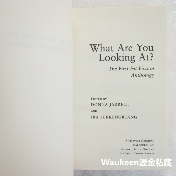 有什麼好看的 首部肥胖故事選集 What Are You Looking At 唐娜賈雷爾 Donna Jarrell-細節圖3