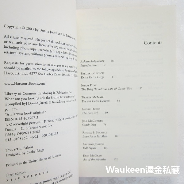 有什麼好看的 首部肥胖故事選集 What Are You Looking At 唐娜賈雷爾 Donna Jarrell-細節圖4