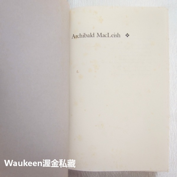 阿契博得麥克列許傳 一個美國人的一生 Archibald MacLeish An American Life 自傳傳記-細節圖3