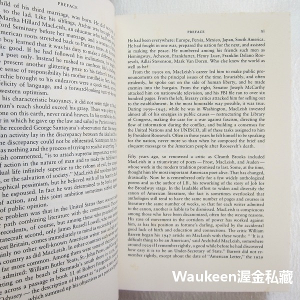 阿契博得麥克列許傳 一個美國人的一生 Archibald MacLeish An American Life 自傳傳記-細節圖7