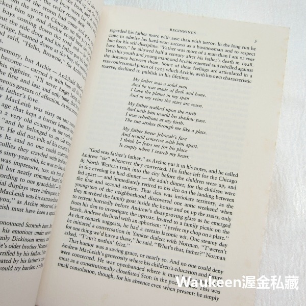 阿契博得麥克列許傳 一個美國人的一生 Archibald MacLeish An American Life 自傳傳記-細節圖8