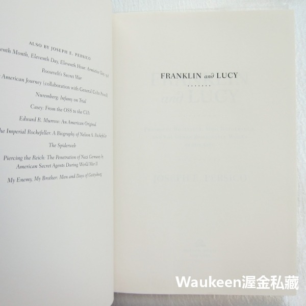 羅斯福與露西 Franklin and Lucy 約瑟夫波斯科 Joseph Persico 洛克斐勒的王國作者 自傳傳-細節圖3