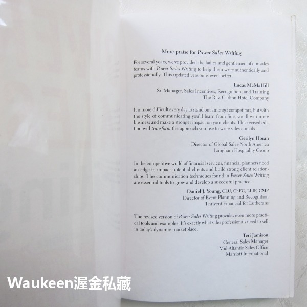 強力銷售文案修訂擴充版 Power Sales Writing Revised and Expanded Edition-細節圖3