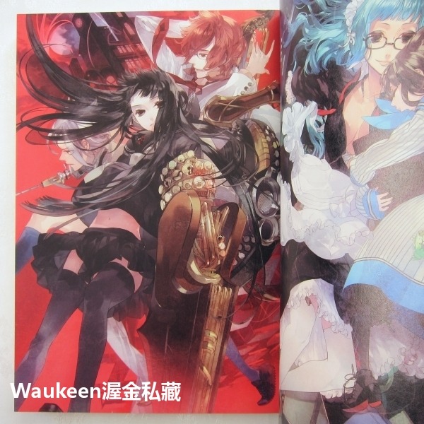 Kazuaki Artworks カズアキ初画集 彩本和希 Starry☆Sky 神曲奏界 海貓鳴泣時 戰國戲畫 設定集-細節圖4