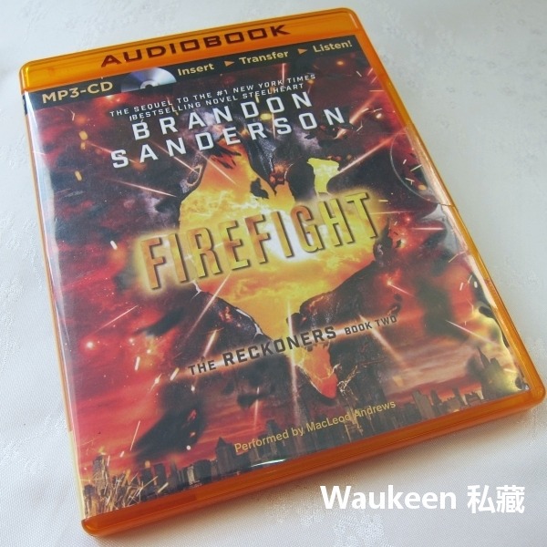 審判者傳奇2 有聲書 熾焰 Firefight 布蘭登山德森 Brandon Sanderson Audiobook - Waukeen渥金 ...