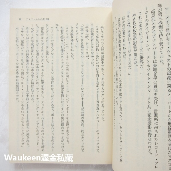 瀝青之虎 光與闇的諧謔曲 PART13 アスファルトの虎 光と闇の諧謔曲 大藪春彥 Haruhiko Oyabu 角川文-細節圖7