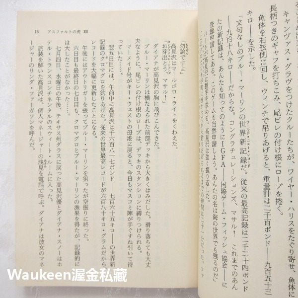 瀝青之虎 光與闇的諧謔曲 PART13 アスファルトの虎 光と闇の諧謔曲 大藪春彥 Haruhiko Oyabu 角川文-細節圖8