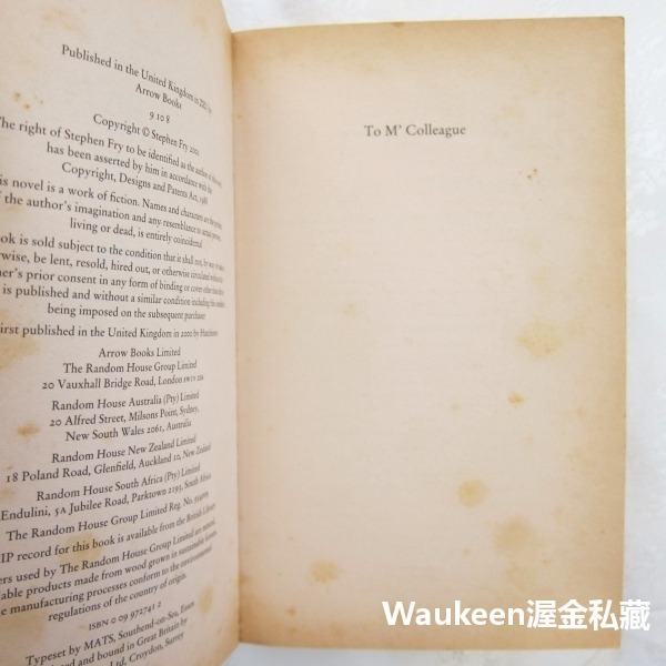 任憑擺佈的網球 The Stars＇ Tennis Balls 史蒂芬弗雷 Stephen Fry 復仇 Revenge-細節圖5