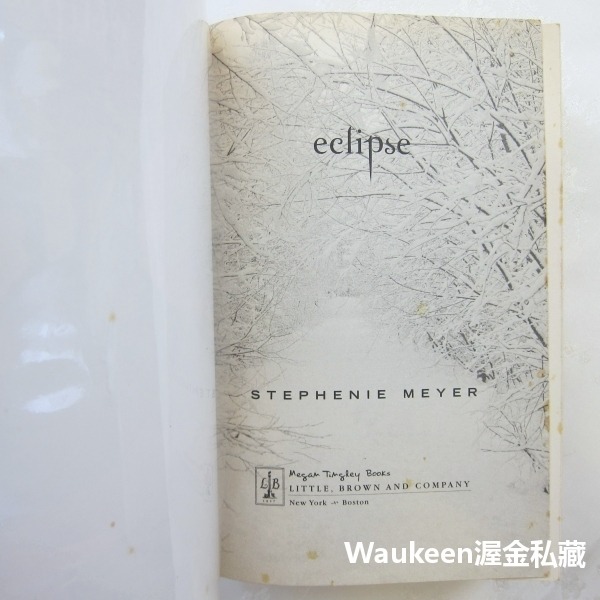 暮光之城3 蝕 Eclipse 史蒂芬妮梅爾 Stephenie Meyer Twilight Saga 奇幻小說-細節圖2