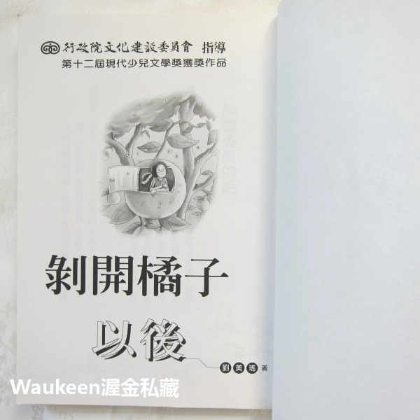 剝開橘子以後 劉美瑤 青少年文學 社會與家庭 溫馨勵志 九歌出版社 兒童讀物-細節圖4