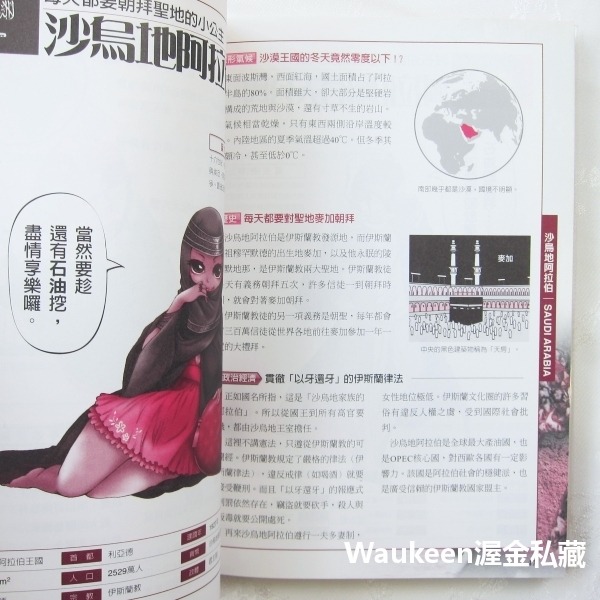 又萌又好記 輕鬆建立國際觀 國家擬人化事典 造事務所 如何出版社 坦尚尼亞 塞爾維亞 伊朗 伊拉克 科威特 塞內加爾 世-細節圖7