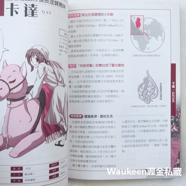 又萌又好記 輕鬆建立國際觀 國家擬人化事典 造事務所 如何出版社 坦尚尼亞 塞爾維亞 伊朗 伊拉克 科威特 塞內加爾 世-細節圖8