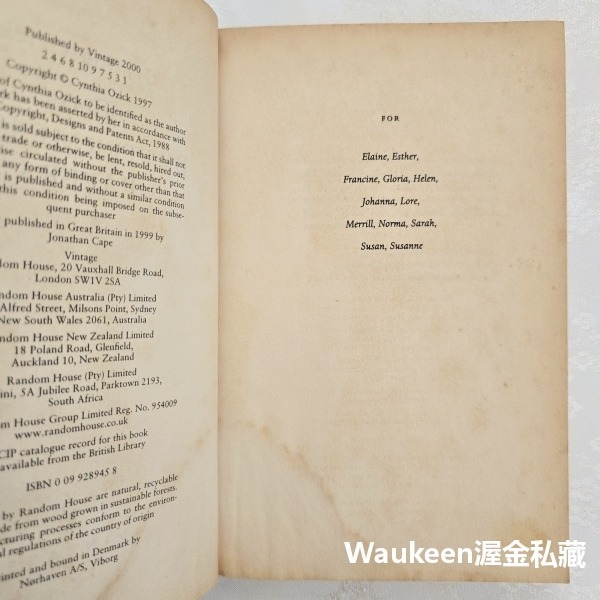 帕特麥斯檔案 The Puttermesser Papers 辛西雅奧齊克 Cynthia Ozick 人造人魔像 Go-細節圖4