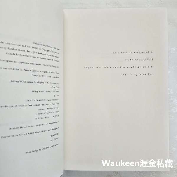 殺時間 Killing Time 克萊卡爾 Caleb Carr 精神病學家 沉默的天使作者 秘密結社 懸疑驚悚小說-細節圖5