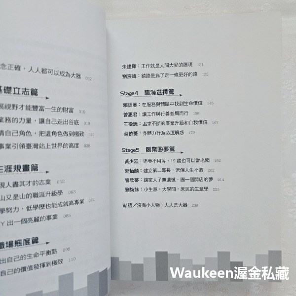 大器 20個職涯人的生涯發展教戰守則 張心慈 布克文化 職場工作 溝通協調 心理勵志-細節圖3