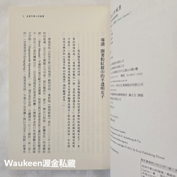 庇里牛斯山的城堡 The Castle in the Pyrenees 喬斯坦賈德 Jostein Gaarder 挪威-細節圖3