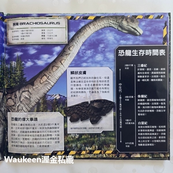 哇！恐龍跑出來了 3D擴增實境APP互動恐龍小百科 iDinosaur Carlton Books 三采文化 迅猛龍 三-細節圖5