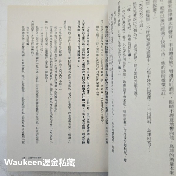 太陽坐落之處 太陽の坐る場所 辻村深月 Mizuki Tsujimura 時報出版社 沒有鑰匙的夢作者 直木賞 日本翻譯-細節圖6