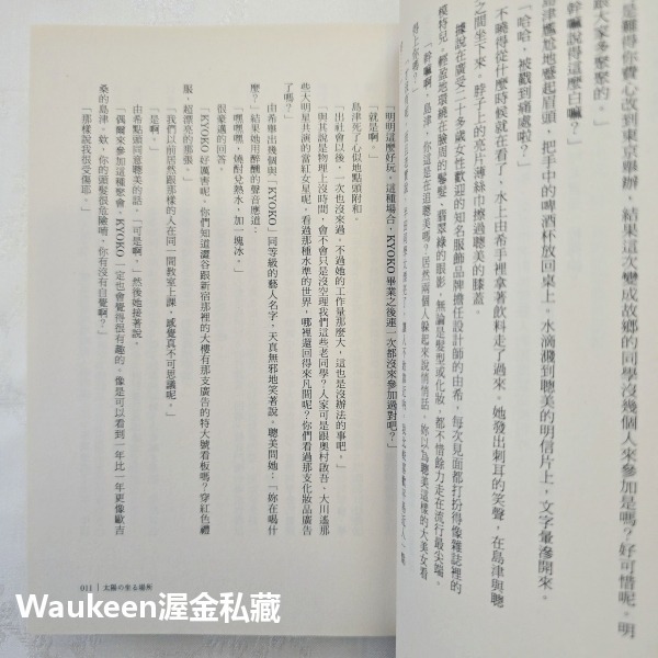 太陽坐落之處 太陽の坐る場所 辻村深月 Mizuki Tsujimura 時報出版社 沒有鑰匙的夢作者 直木賞 日本翻譯-細節圖7