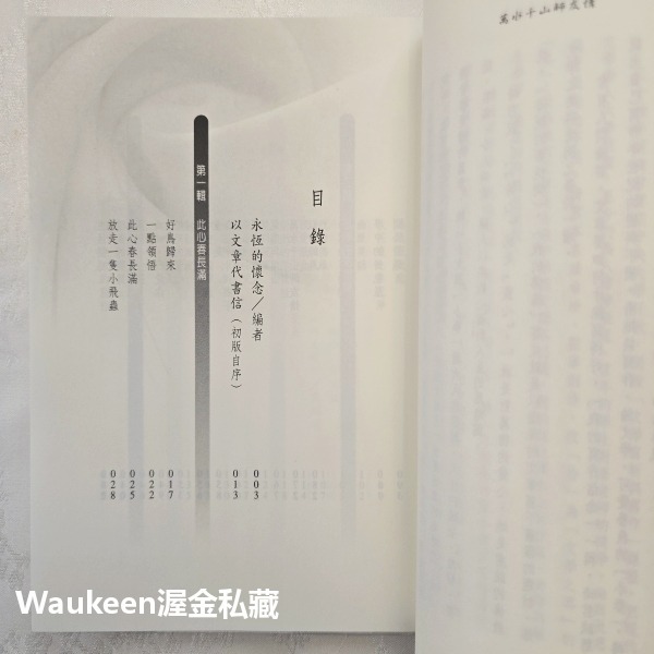 萬水千山師友情紀念珍藏版 琦君 九歌出版社 八一四 空戰 官宦子弟 富春江 郁達夫 畫廊 池塘生春草 文學散文-細節圖6