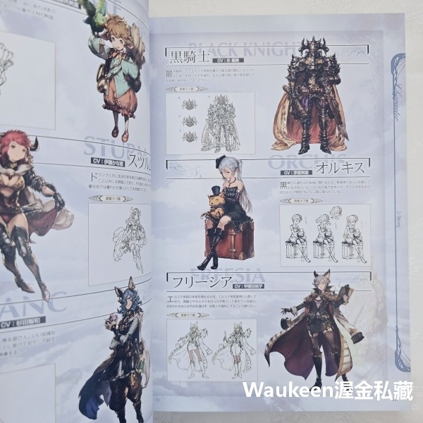碧藍幻想 GRANBLUE FANTASY 遊戲公式設定資料集 グランブルーファンタジー GRAPHIC ARCHIVE-細節圖7