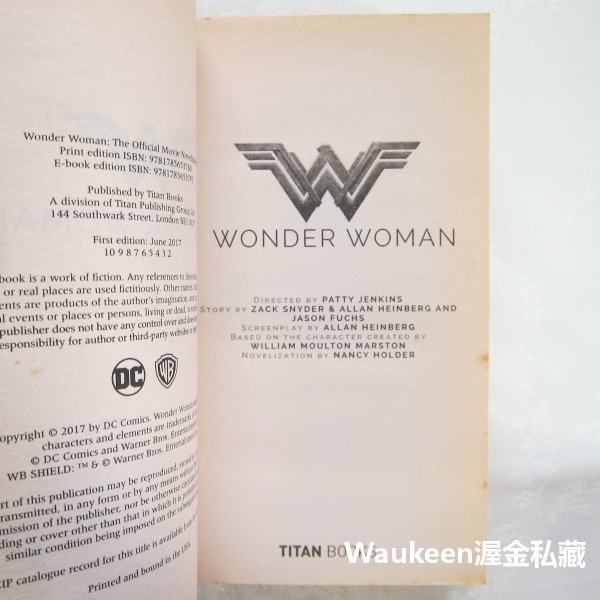 神力女超人電影原著小說 Wonder Woman The Official Movie Novelization 南西荷-細節圖4