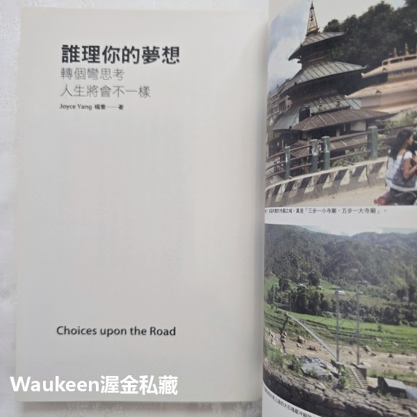 誰理你的夢想 轉個彎思考人生將會不一樣 楊喬 Joyce 開啟文化 中國 國際志工 聯合國 職場工作 心理勵志-細節圖7