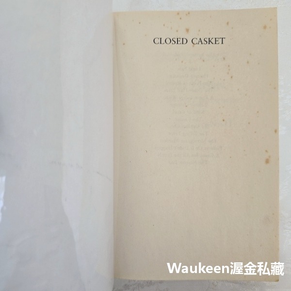 密封的棺木 Closed Casket 蘇菲漢娜 Sophie Hannah 赫丘勒白羅探案 Hercule Poiro-細節圖2