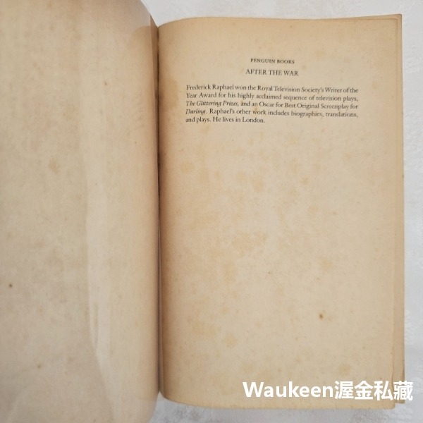 戰後餘生 After the War 佛雷德利拉斐爾 FREDERIC RAPHAEL 春花秋月不了情作者 Darlin-細節圖2