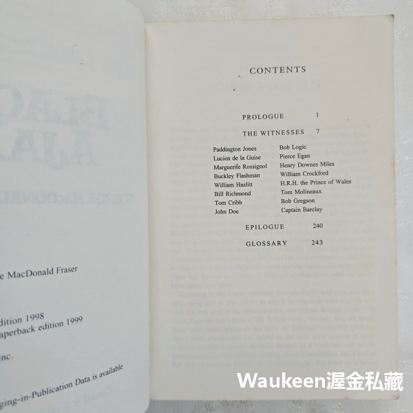 黑色艾阿斯 Black Ajax 喬治費雪 George MacDonald Fraser 赤手拳擊 英國拳王 歷史小說-細節圖4
