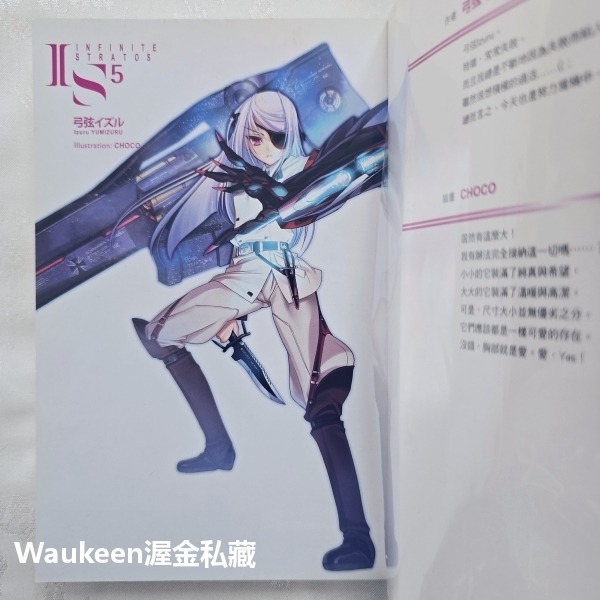 IS Infinite Stratos 5 附角色收藏卡 無限斯特拉托斯 弓弦イズル CHOCO 尖端出版社 卡通動畫原-細節圖3