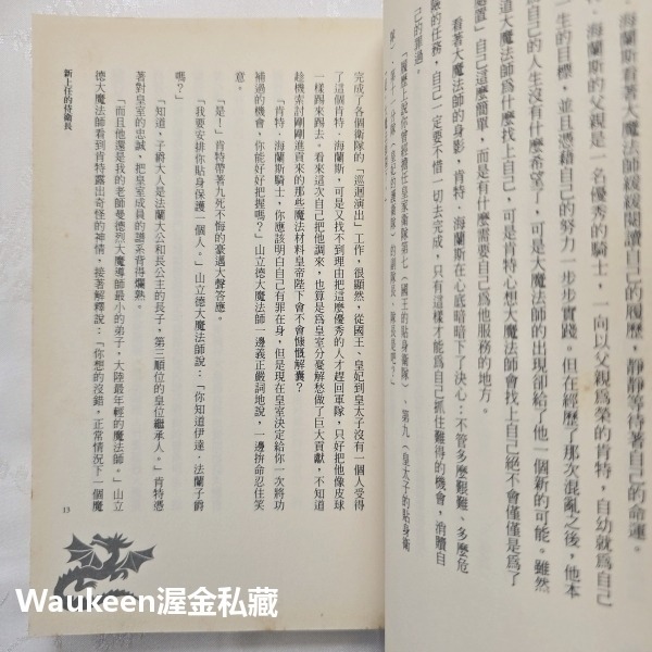 魔法師的幸福時光 4 古卷 可蕊 蓋亞出版社 精靈 飛龍 魔寵 大圖書館 奇幻冒險輕小說-細節圖7