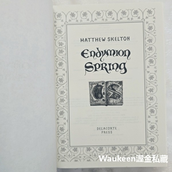 無字天書 Endymion Spring 馬修史坎頓 Matthew Skelton 印刷術 古騰堡 圖書館 浮士德 青-細節圖5