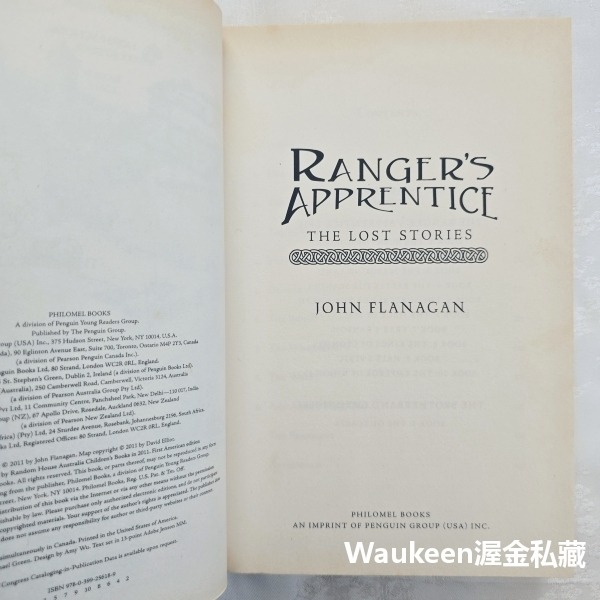 遊俠弟子 軼事澳洲精裝版 Ranger＇s Apprentice The Lost Stories John Flana-細節圖6