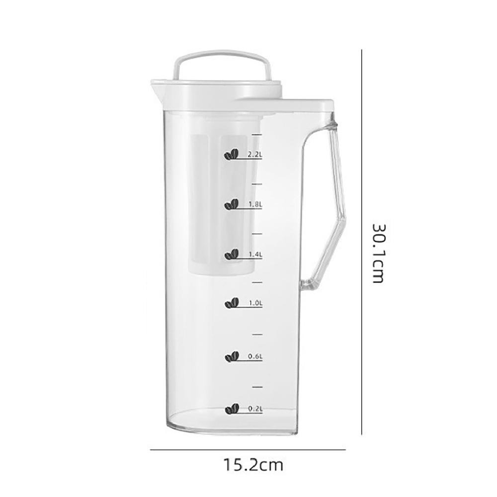 【台灣現貨】冰箱冷水壺 冷萃咖啡壺 冷水壺 冰箱水壺 冷水瓶 泡茶水壺 冷泡茶壺 耐熱水壺 冷水壺 水瓶 泡茶壺 水壺-細節圖9