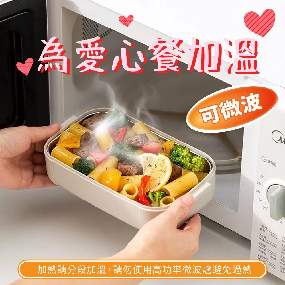 🎌日式多層便當盒🍱 學生族 上班族 不鏽鋼便當盒 多層分隔便當盒 可微波304不鏽鋼 防漏 保鮮便當 抗汙 便當袋-細節圖2