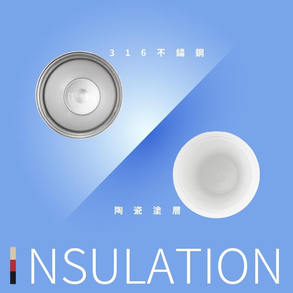 【台灣出貨】陶瓷咖啡杯 隨行杯 不留異味 膳魔師 陶瓷保溫瓶  附吸管 咖啡杯 保溫瓶 🏆48H長效保溫-細節圖2