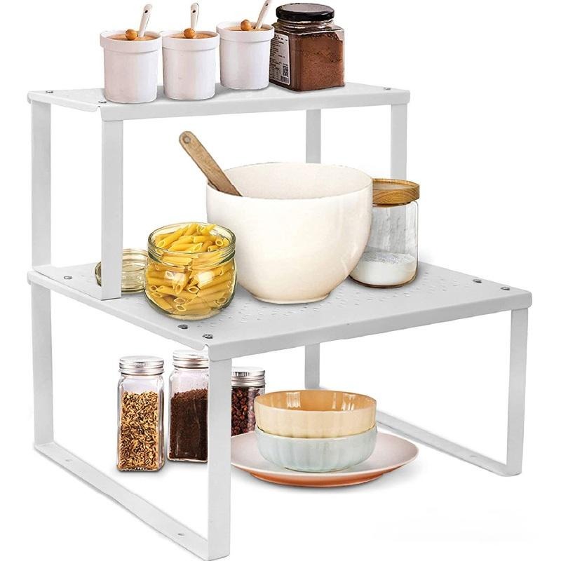 桌上置物架 IKEA同款 VARIERA系列 自由組合拆分 加高層板 增加收納空間 單層隔板 層架  層板 廚房收納-細節圖5