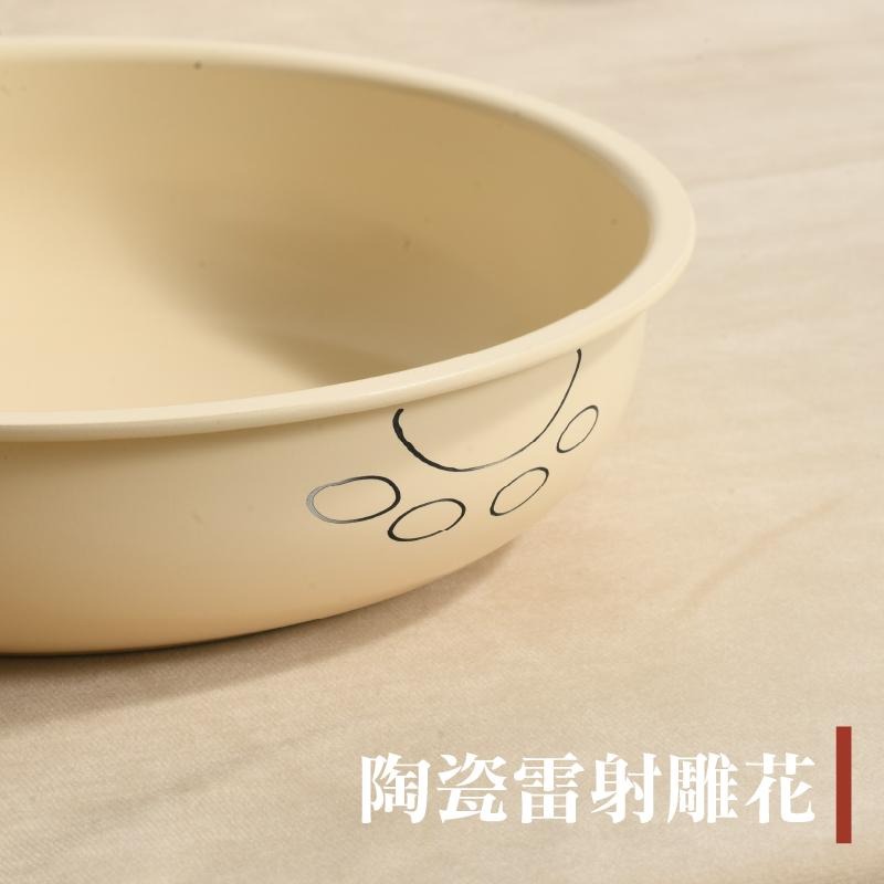 【現貨】陶瓷不粘鍋 不沾鍋 雪平鍋  陶瓷鍋 鍋子 湯鍋 炒鍋  煎鍋 牛奶鍋 平底鍋 鍋具組 奶鍋 泡麵鍋-細節圖4