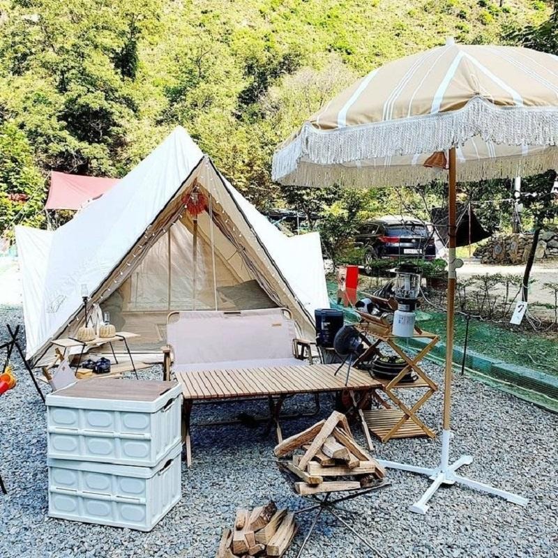 🔥搶收納🔥台灣現貨 快速出貨 露營家用木板摺疊箱 露營 收納 沾板 多功能 多用途 收納箱-細節圖8