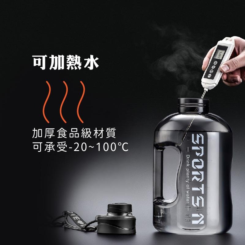 網紅噸噸桶 明星同款運動水壺 噸噸瓶 大容量 水瓶 冷水壺 健身 直飲 防摔耐高溫水壺 吸管水壺 戶外水壺 Tritan-細節圖3