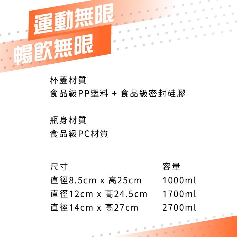 網紅噸噸桶 明星同款運動水壺 噸噸瓶 大容量 水瓶 冷水壺 健身 直飲 防摔耐高溫水壺 吸管水壺 戶外水壺 Tritan-細節圖7