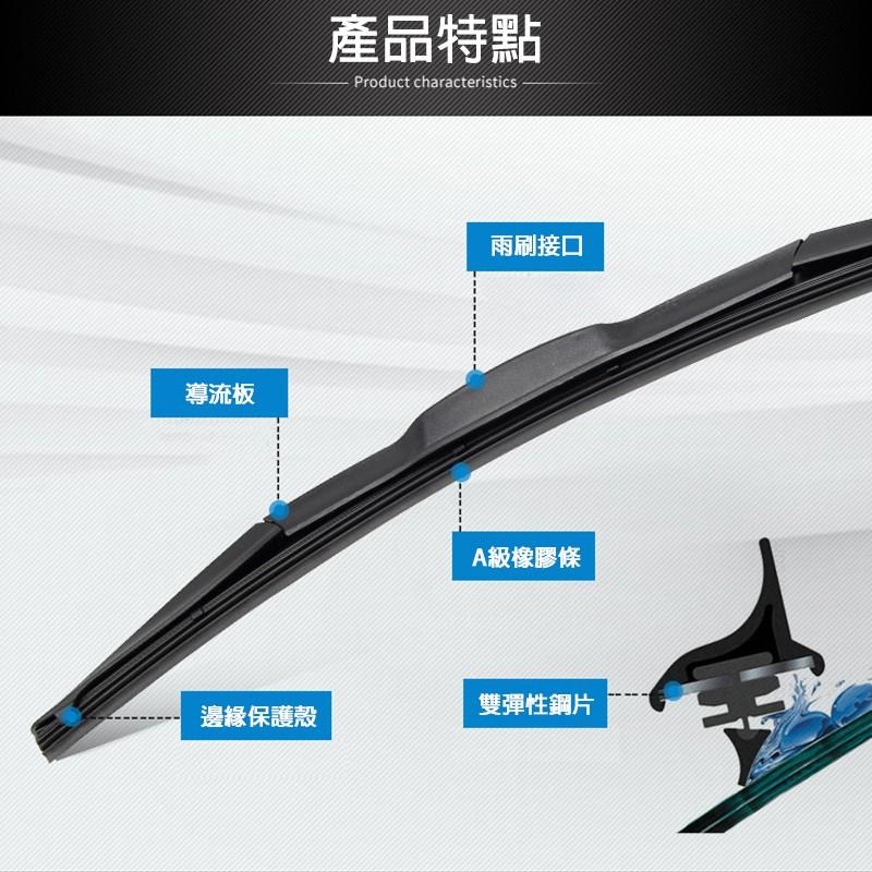 🔥搶便宜🔥超靜音靜亮軟骨雨刷 台灣現貨 雨刷 梅雨 去污 多尺寸 夏季 汽車 軟骨 靜音雨刷 前擋-細節圖7
